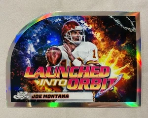 2024 Topps Chrome Cosmic  JOE MONTANA  Launched Into Orbit  #LIO-15 - Picture 1 of 3