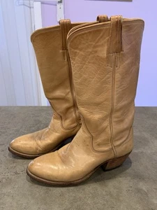 Vtg R.J. Foley Handmade USA Leather Western Cowboy Boots Women’s 6 1/2 B Rare! - Bild 1 von 10