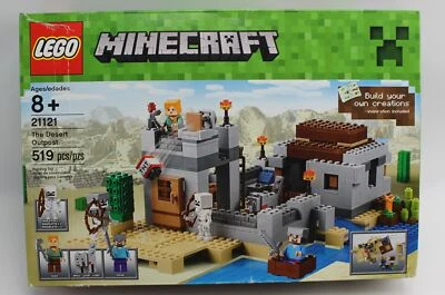 Lego Minecraft The Desert Outpost Set 21121 - Image 1 of 2