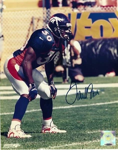 TERRELL DAVIS 8X10 SIGNED PHOTO BRONCOS FOOTBALL BILD HANDSIGNIERT PERSÖNLICH - Bild 1 von 1