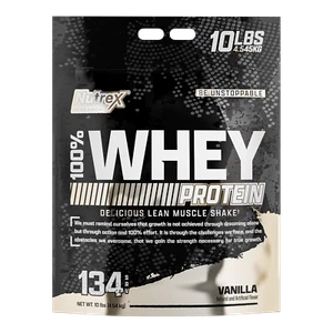 Nutrex 100% WHEY Protein Powder Bulk Size Whey Isolate Blend 128 Servings 10 LB - Picture 1 of 16