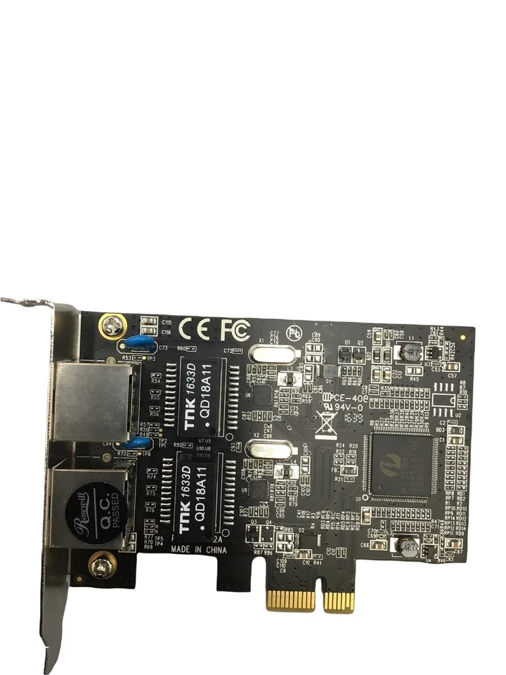 Rosewill RNG-407-Dual PCI-Express Dual Port Gigabit Ethernet Network Adapter - Image 1 of 4