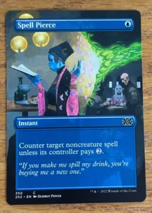 MTG Double Masters 2022, Spell Pierce - Borderless - Picture 1 of 1