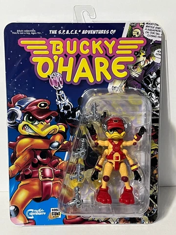 BOSS FIGHT STUDIO Bucky O Hare Wave 2 Dead-Eye Duck Action Figure RARE NEW HTF Cover
