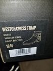 Nib Frye Mens Weston Cross Strap Harness Boot 85034 Dark Brown Size 12 Nib