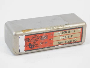 Filtr mechaniczny Collins 526-9008-00 F500B-31 do odbiornika 51J-4 (dobry) - Zdjęcie 1 z 3