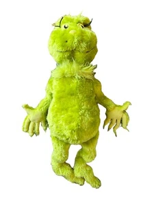 Grinch Who Stole Christmas Dr. Seuss Plush Doll Stuffed 21” Vintage - Picture 1 of 10