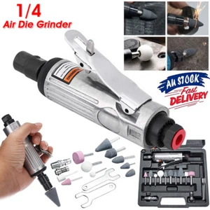 1/4" Air Die Grinder Pneumatic Grinding Machine Polisher Gas Polishing Engraving - Picture 1 of 12
