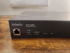 EnGenius Technologies ECS1528 Cloud 24 Port Gigabit Network Managed Switch - Picture 1 of 3