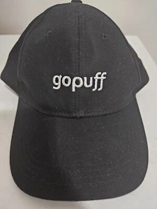 Go Puff Black Hat adjustable men women shopping - Picture 1 of 2