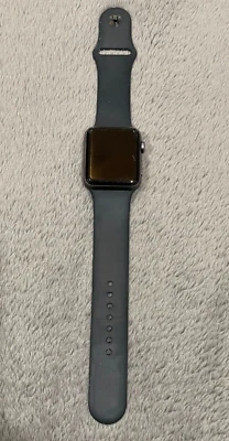Apple watch series3-42mm-aluminum case-10N-x- ceramic back-GPS-LTE-WR-50M - Image 1 of 4