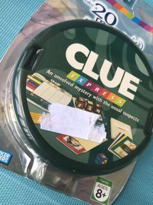 Clue Express Travel Board Game from Parker Brothers 2007 Travel Game New in Box - Image 1 of 4