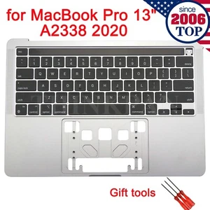 Custodia superiore + tastiera + touch bar per MacBook Pro 13" M1 A2338 2020 EMC3578 grigio siderale - Foto 1 di 5