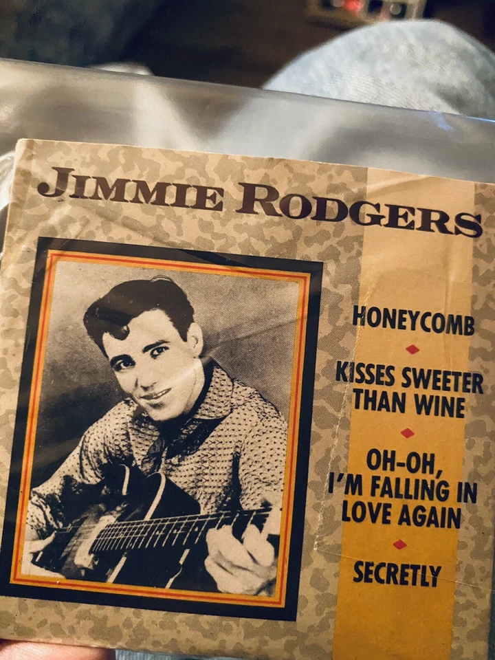 Jimmie Rodgers honeycomb + 3 3 inch mini CD card sleeve 1988 US Rhino - Image 1 of 1