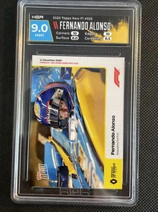 2020 Topps Now Formula One F1 /2032 Fernando Alonso #025 *HGA 9* - Picture 1 of 2