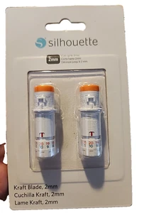 NEU 2er Pack Silhouette Cameo 4 Kraft Klinge 2 mm - Bild 1 von 7