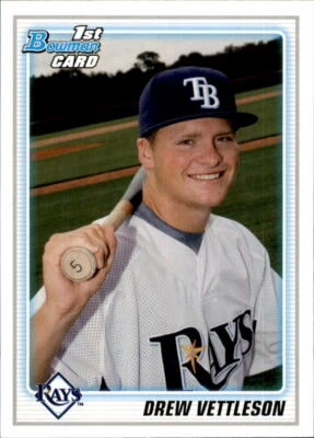 2010 Bowman Draft Drew Vettleson #BDPP59 Tampa Bay Rays - Image 1 of 2