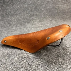 Brooks Professional Chrome Rails & Rivets Bike Saddle. Stamped 1A3. Made England - Picture 1 of 15