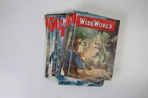 1958 The Wide World Adventure Magazine lot - Picture 1 of 9