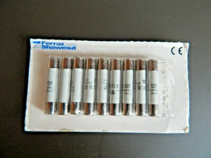 9 fusibles Ferraz Shawmut 400V FA 1,6 A 6,32 IR: 200kA S084357P - Imagen 1 de 2