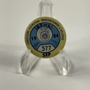 1954 American Federation of Labor A.F. of L September 1954 Pin Button - Picture 1 of 4