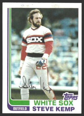 Steve Kemp #54T 1982 Topps Traded Chicago White Sox - Image 1 of 2
