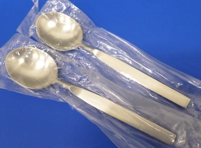 2 - WMF Cromargan HARPER All Satin Stainless GERMANY Flatware 6 1/8" TEASPOONS - Image 1 of 4