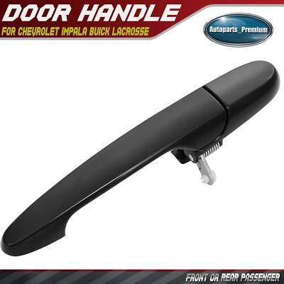 Manija de puerta exterior negra para pasajero delantero o trasero para Chevrolet Impala Buick Foto 1 de 4