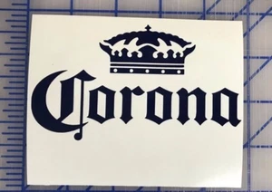 Corona Extra Vinyl Aufkleber 3,5 4,5 5,5 Bier KOSTENLOSER VERSAND Kühler Fenster Tasse - Bild 1 von 1