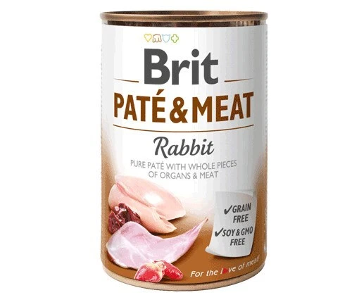 8595602557455 BRIT Paté & Meat mit Kaninchen - 400g Brit - Bild 1 von 1