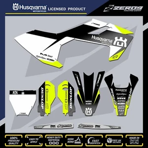 HUSQVARNA 85 MOTOCROSS GRÁFICOS MX KIT GRÁFICOS CALCOMANÍAS PEGATINAS TC 85 FADE Y/G/B - Imagen 1 de 2