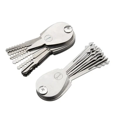 Foldable Car Lock Double Sided Opener Practice Locksmith Equipment Tool - Image 1 of 4