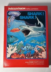 Shark Shark (Intellivision, 1982), COMPLETE, FULLY TESTED AND WORKING!