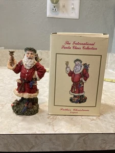 International Santa Claus Collection Father Christmas England Vintage 1992 N Box - Bild 1 von 14