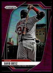2025 Panini Prizm Baseball Viola David Ortiz 1/149 Boston Red Sox #152 - Foto 1 di 2
