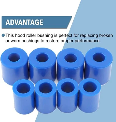 Hood Roller Polyurethane Bushings for Peterbilt 357 375 379 13-03593 (8PCS) - Image 1 of 4
