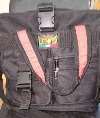 Bolsa de equipaje de viaje estilo lona con locomotora llama original de los 90 con ruedas se expande Foto 1 de 4