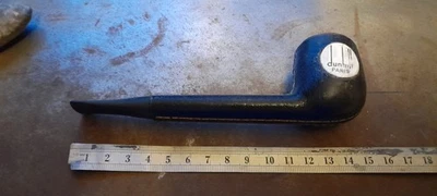 pipe Dunhill cuir vintage - Photo 1/4