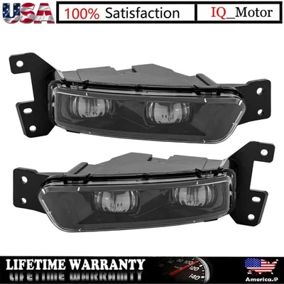 PAR de luces antiniebla de parachoques para Dodge Durango SRT 2018-2022 2023 LED DRL lámpara de conducción Foto 1 de 4