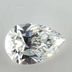 Certificate GIA 1.50 CT Pear Cut Natural Mined Diamond Loose H color SI2 clarity - Picture 1 of 2