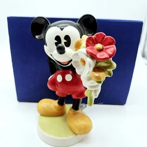 Hummel Disney Mickey Mouse Porcelain Figurine Limited Edition Mint in Box - Picture 1 of 6