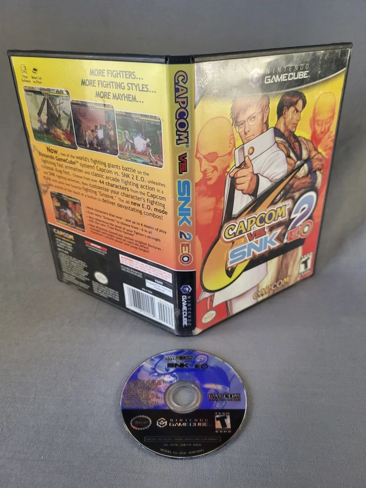 Capcom Vs. SNK 2: EO, Gamecube, No Manual, Authentic! - Image 1 of 1