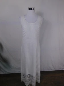 Nurture Kleid Damen klein ärmellos Spitze Maxi gefüttert elegant Frühling Sommer Form - Bild 1 von 12