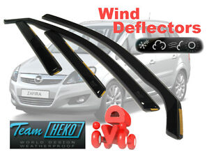 Wind deflectors for Opel VAUXHALL Zafira B  2005 - 2014  5.doors 4.pc HEKO 25323
