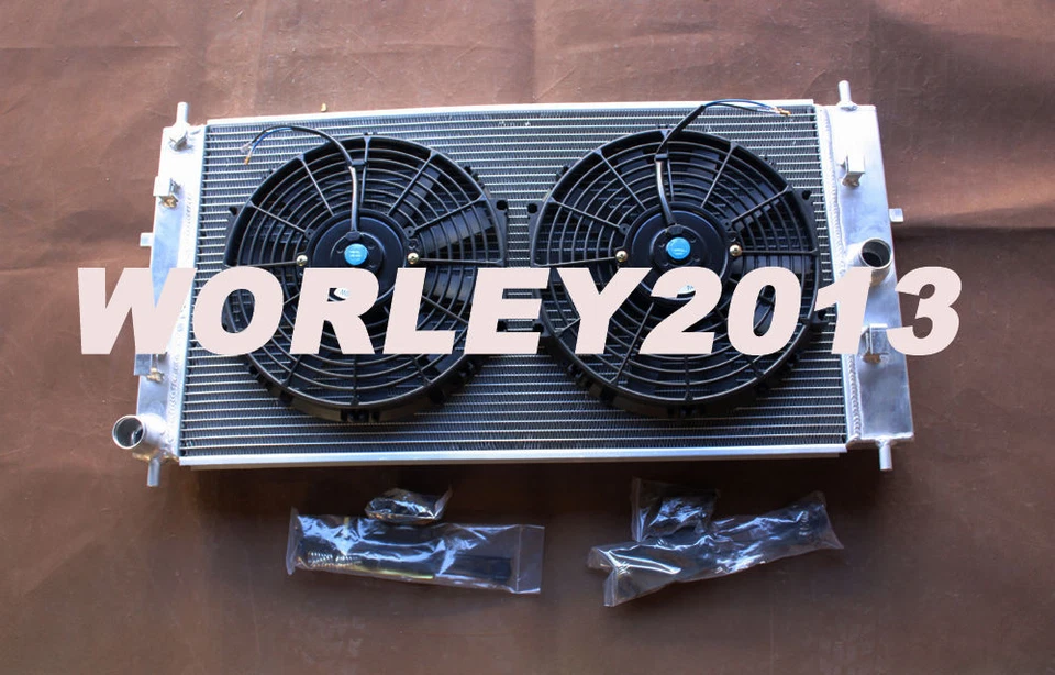 Radiador de aluminio + ventilador para CHEVROLET COBALT SS LSJ LNF 2.0 2.2 2.4 2005-2010 MT Foto 1 de 4