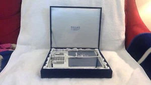 Wallace Silversmiths Silver Plated (Removeable Calculator) Frame Gift Set - Picture 1 of 11