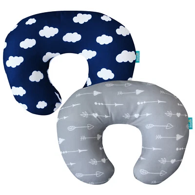 Nursing Pillow Cover Breastfeeding for Boppy Pillow Safely with Zipper 2 Pack  - Image 1 of 4