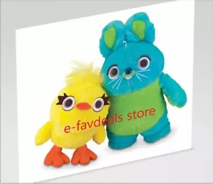 Set included Disney Pixar Toy Story 4 Talking Bunny & Ducky Talking Plush - Picture 1 of 7