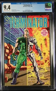 CGC 9.4 Dark Horse Comics TERMINATOR #1 Chris Warner T 1000 endoskeleton cover ! - Picture 1 of 2