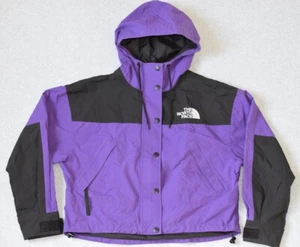 Chaqueta impermeable Dryvent The North Face Reign On talla mediana púrpura y negro - Imagen 1 de 24